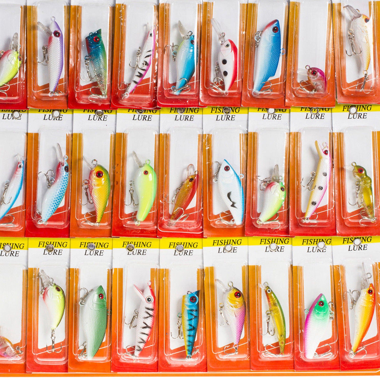 SET OF 30 FISH LURES. Tried and true fish catchers!