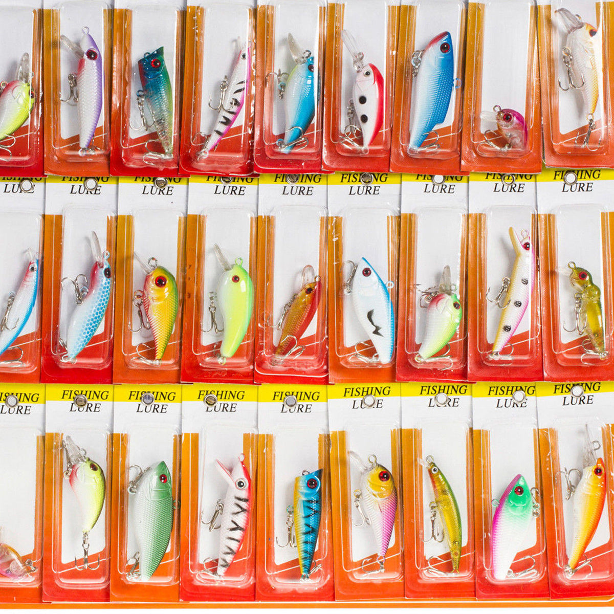 SET OF 30 FISH LURES. Tried and true fish catchers! – BASS FISH ANGLER