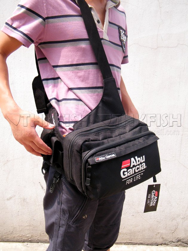 Hot!! ABU GARCIA Waist Tackle Bag – BASS FISH ANGLER Hot!! ABU GARCIA Waist Tackle Bag – BASS FISH ANGLER