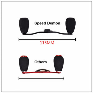 KastKing Speed Demon 9.3:1 super high speed gear ratio. The fastest reel on the market!