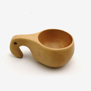 KUKSA Handmade Nordic style Wooden Camping Cups