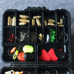 128 piece boxed Lure and Tackle Box. Fish for anything!