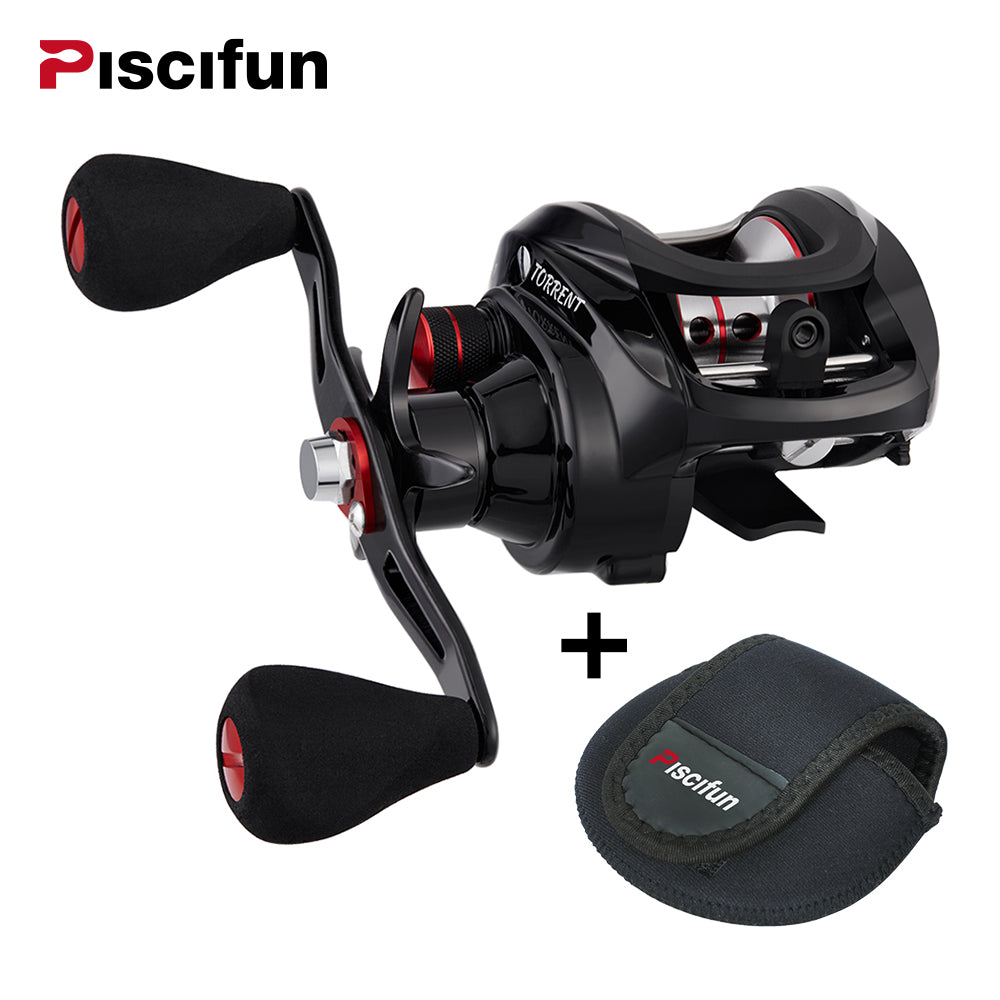 Piscifun Torrent Baitcasting Reel With Cover Bag