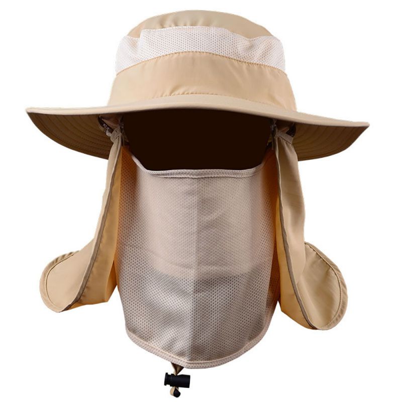 Get ultimate UV protection with our modular  sun/rain hat.
