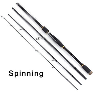 TOMA 100% Carbon Fiber Rod Spinning or Casting Rods