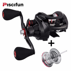 Piscifun Torrent Baitcasting Reel With Extra Light Spool