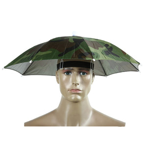 Umbrella Hat for Fishing/Hiking/ Beach/ Camping/Survival