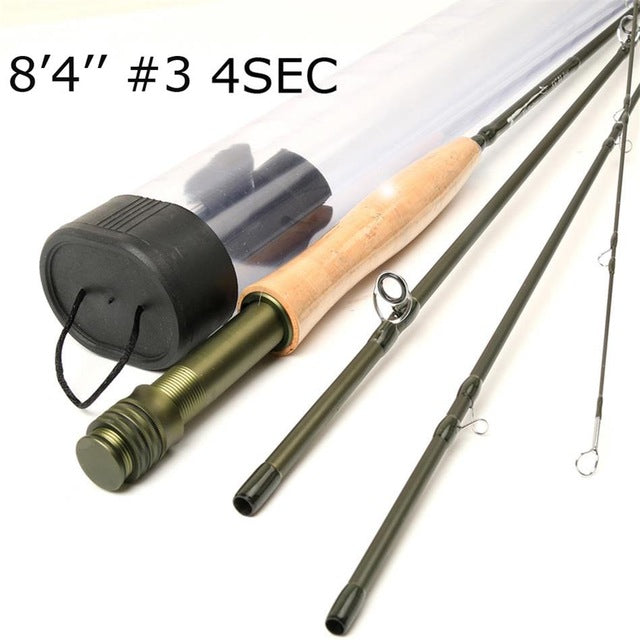 Maximumcatch  Carbon Fiber Fly Rod. Fast Action with hard case.