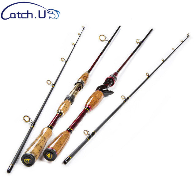 Adjustable Carbon Fiber Baitcasting and Spinning Rods. Free Shipping!