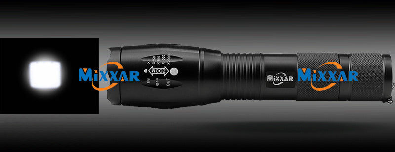 Zoomable Tactical flashlight