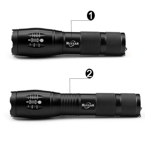 Zoomable Tactical flashlight