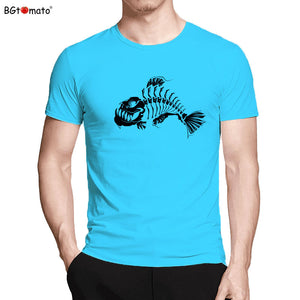 Skull Fish T-Shirt. Let them know you're a die-hard fisherman!