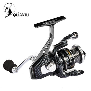 QUIANTU Brand 5.5:1/4.7:1 14BB Waterproof Carbon Drag Spinning Reel