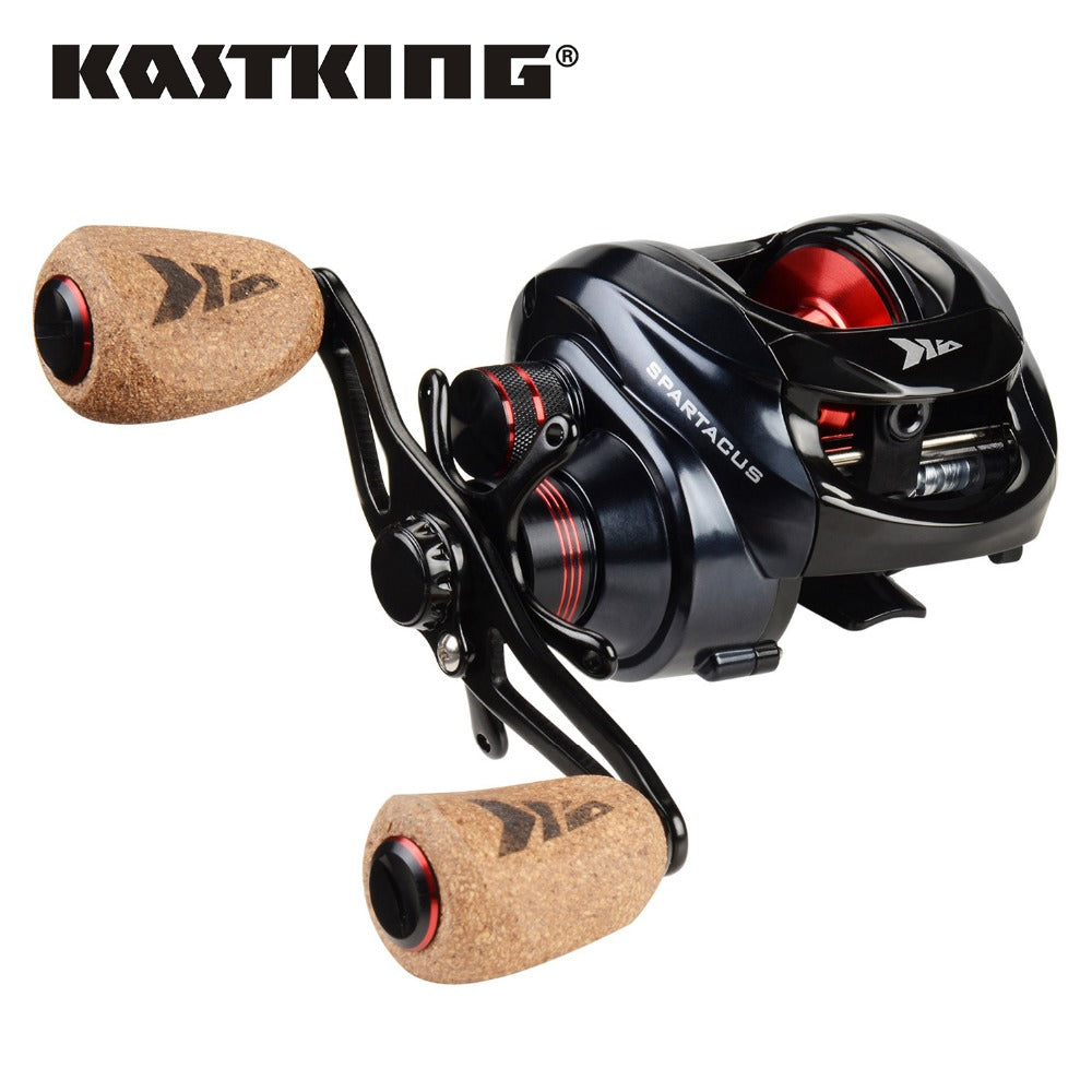 KastKing New Spartacus Plus Dual Brake System Baitcasting Reel