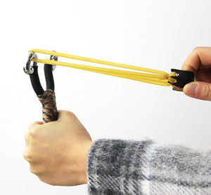 Need to do some plinking while waiting for that big bass? Try our Powerful Tactical Slingshot.