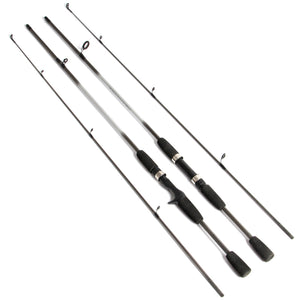 Yumoshi 2-piece Carbon Fiber Spinning and Casting Rods
