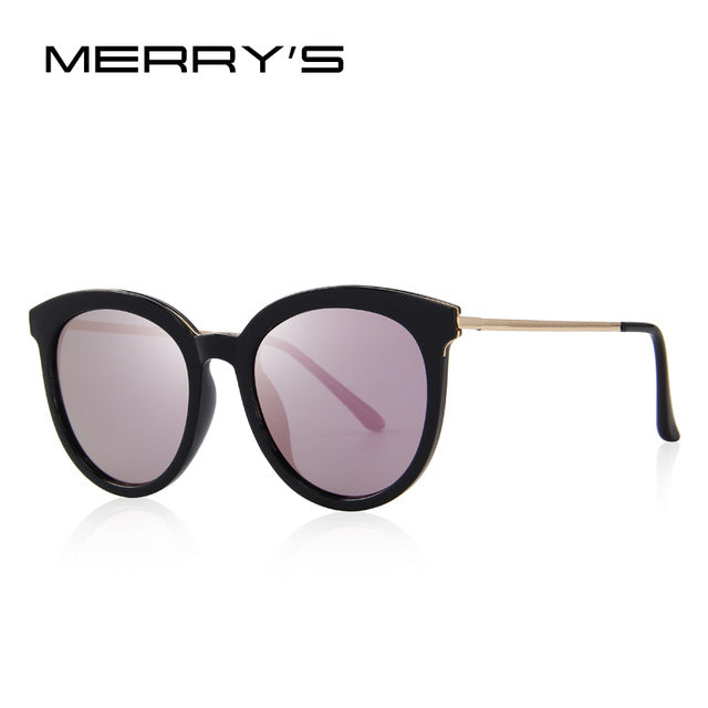MERRY'S Women Brand Designer Cat Eye Polarized Sunglasses 100% UV Protection S'6152