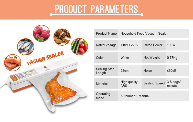 Premium Food Vacuum Sealer