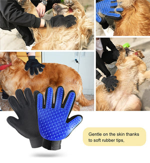 Silicone Grooming Glove For Cats and Dogs